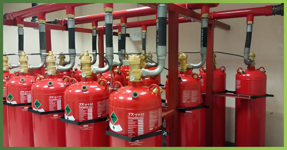FM 200 Fire Suppression System & Its Usage