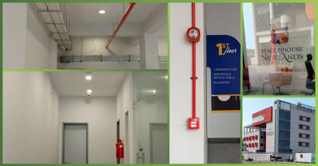 Beaconhouse Newlands Karachi – Fire Alarm SystemBeaconhouse Newlands Karachi – Fire Alarm System