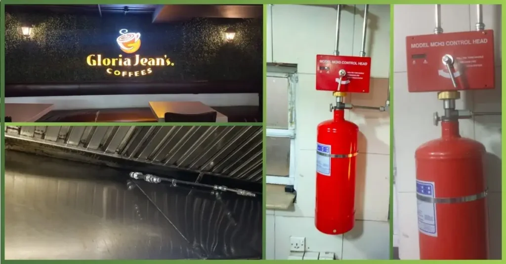 Gloria Jeans– Kitchen Hood Fire Suppression