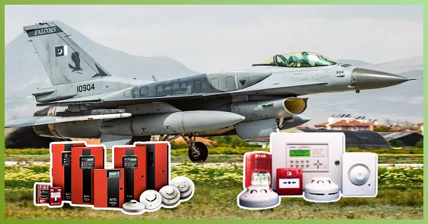 Fire Alarm Installation at PAF Sajawal Base